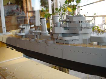 Maqueta escala 1:200 del Crucero General Belgrano Maqueta escala 1:200 del Crucero General Belgrano